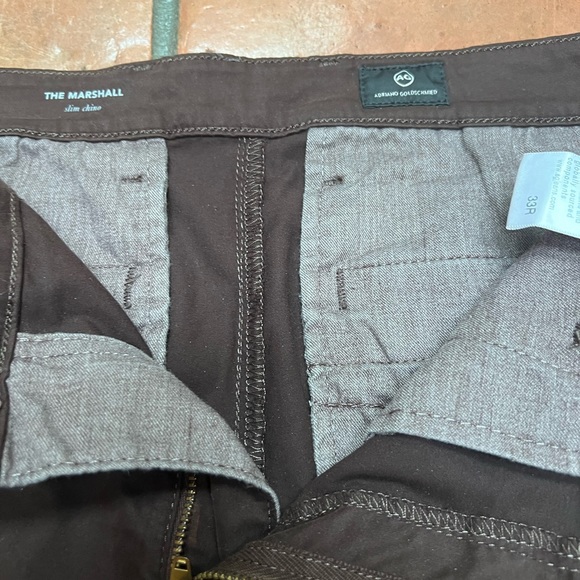 Adriano Goldschmied The Marshall Slim Brown Pants - Picture 4 of 5